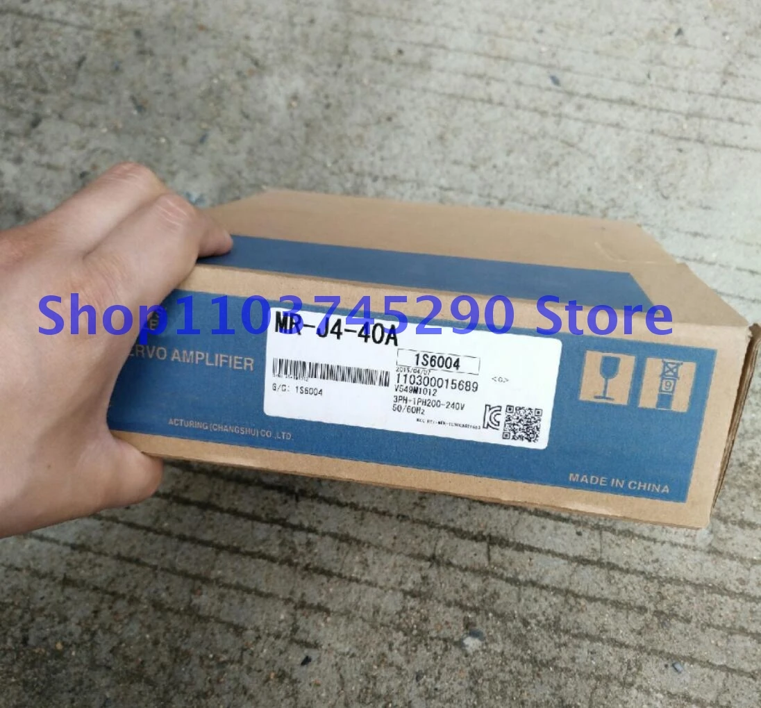 

1PCS New MRJ440A Brand Servo Drive Fast Shipping In Box MR-J4-40A