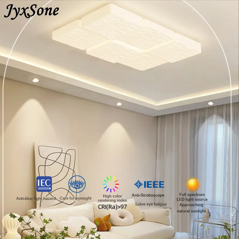 Home Modern Simple Atmosphere Creative Ceiling Light Living Room Full Spectrum Eye Protection Stylelight Fixtures for Celling