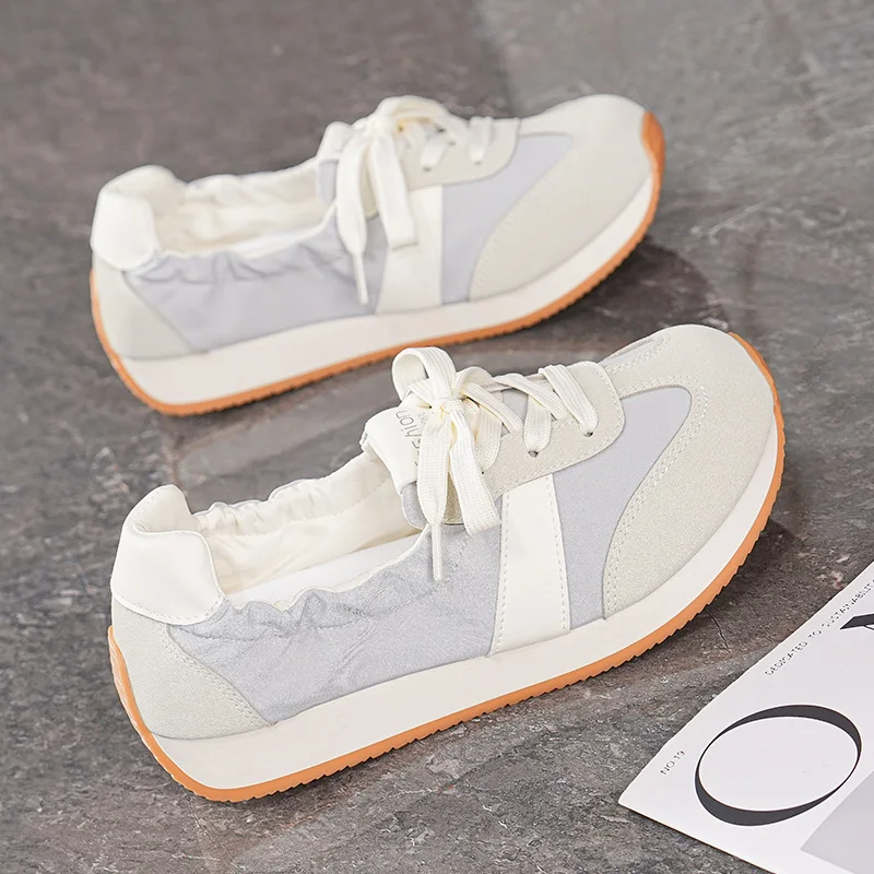 

Новые женские лоферы, летние дышащие удобные повседневные туфли на плоской подошве, дизайнерская женская обувь высокого качества на мягкой подошве, вулканизированная обувь 2025