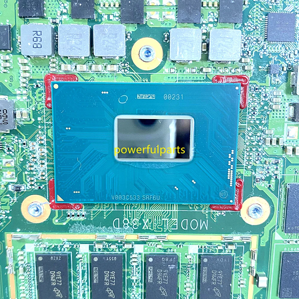 Imagem -04 - Trabalhando Bem para hp Spectre X360 15-df Portátil Placa-mãe I7-9750h Cpu Gtx1650 4gb Gráfico Dax38dmbae0 Testado ok