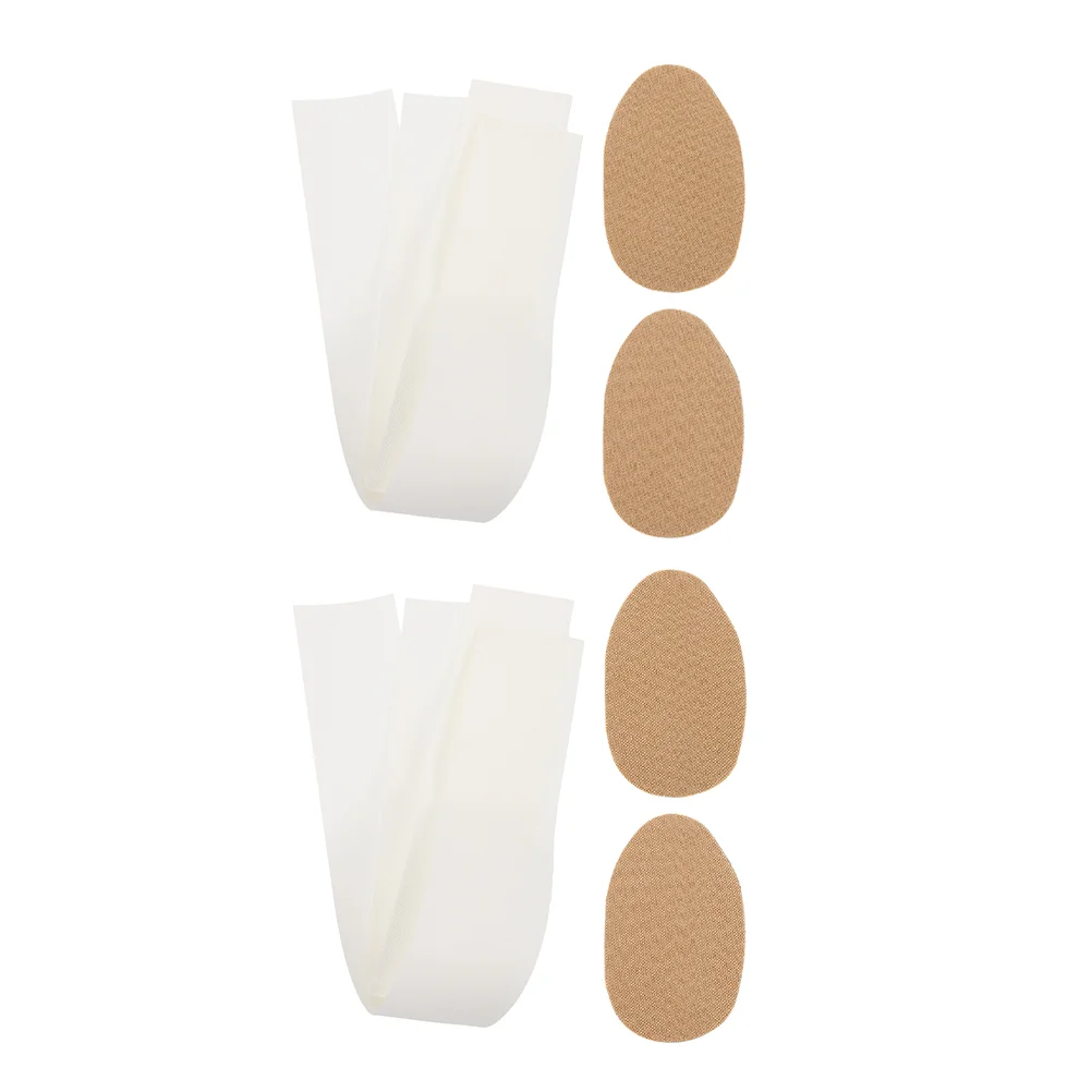 

2 Pairs Dog Ear Stand Sticker Support Erector Tools Puppy Ears Peel Soft Comfortable Safe Wear Resistance Lasting Use