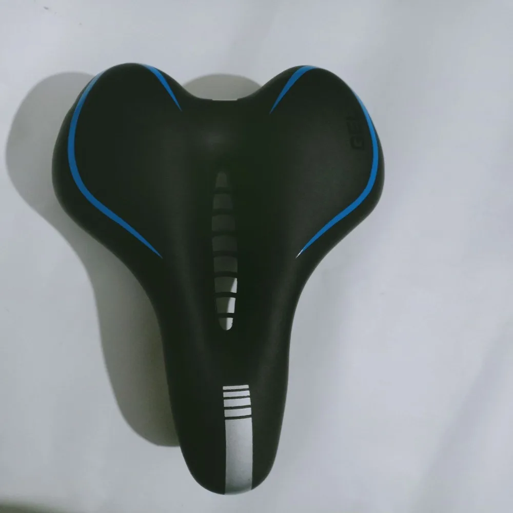 

Durable Breathable Bike Saddle Anti-skid PU Leather Cycling Cushion Soft Thickened Bike Seat Outdoor Cycling