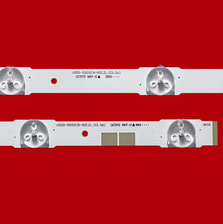 LED Backlight strip for UN55JS7000 UE55JU6870 UE55JU6872U UE55JU6870U UE55JS7200U UE55JU6800K UA55JS7200 V5DR_550SCA 550SCB_R0