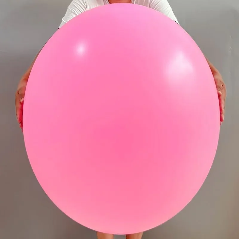 36 Zoll Große Latex-Ballons in Regenbogenfarben, Riesenballons für Geburtstag, Brautparty, Hochzeit, Karneval, Jubiläumsdekoration – Detail 4
