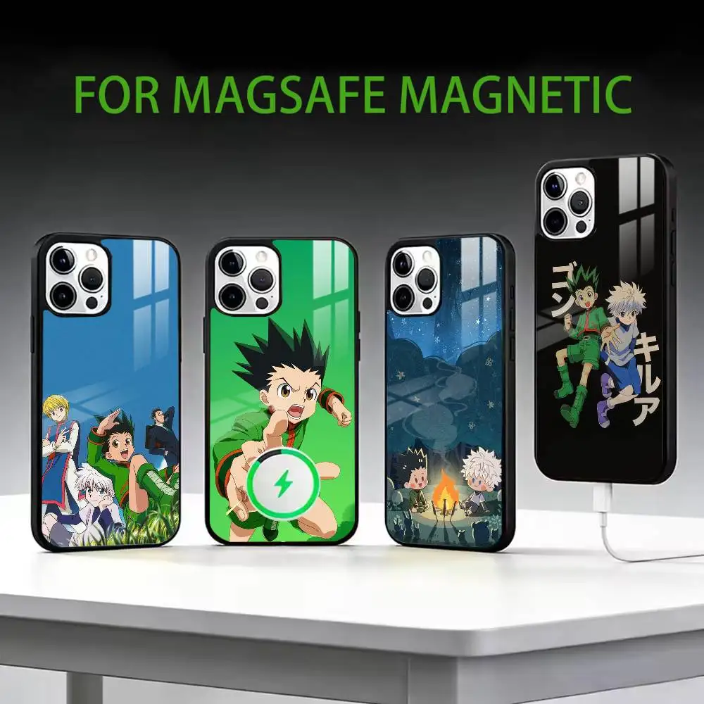 

Chibi Gon Freecss Phone Case For iPhone17,16,15,14,13,12,11 Plus,Pro Max Magnetic For Magsafe Wireless Charging