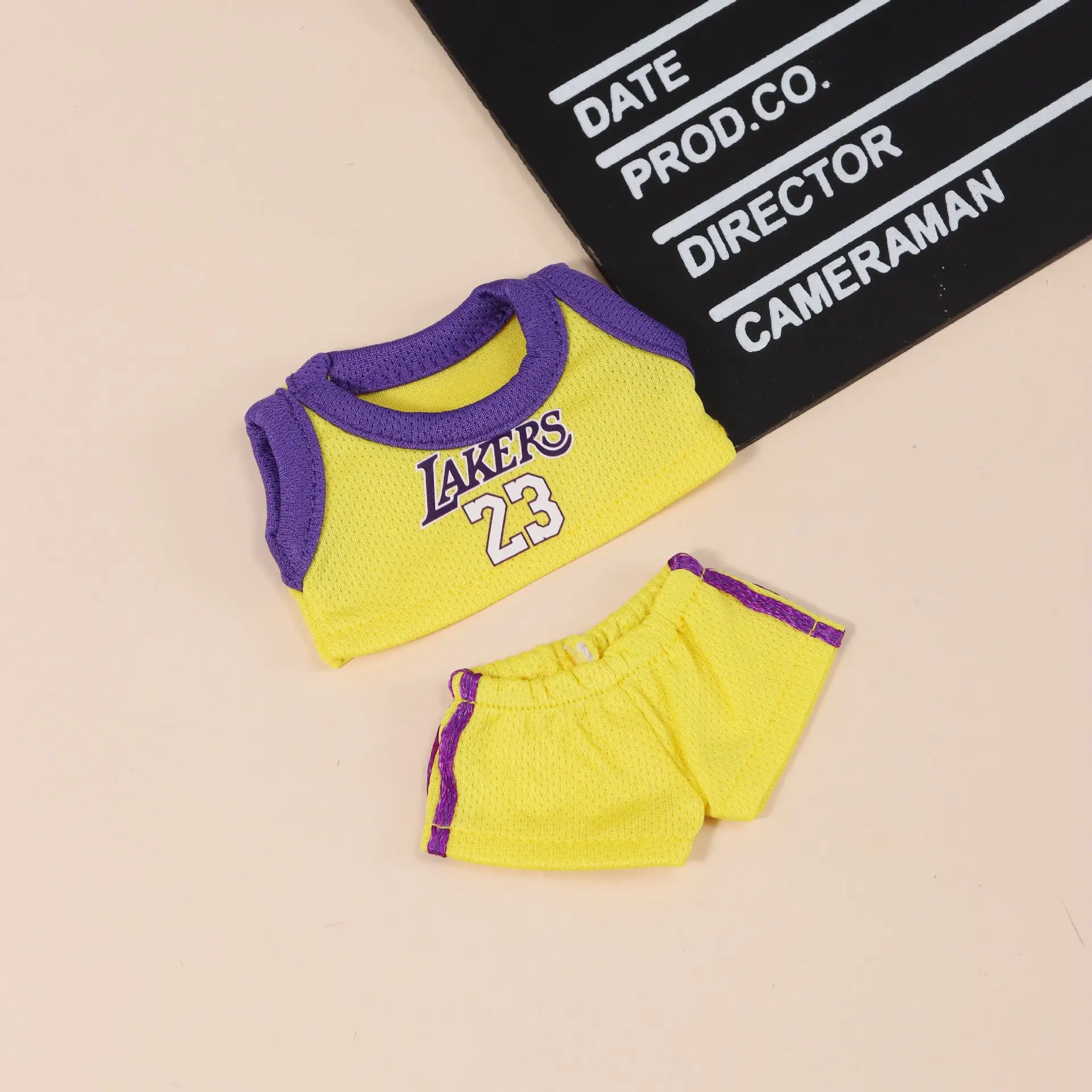 Sale Only Selling Clothes 17cm First Second Generation Labubu Basketball Clothes Cute Doll Decoration Handmade Doll Clothes Gift
