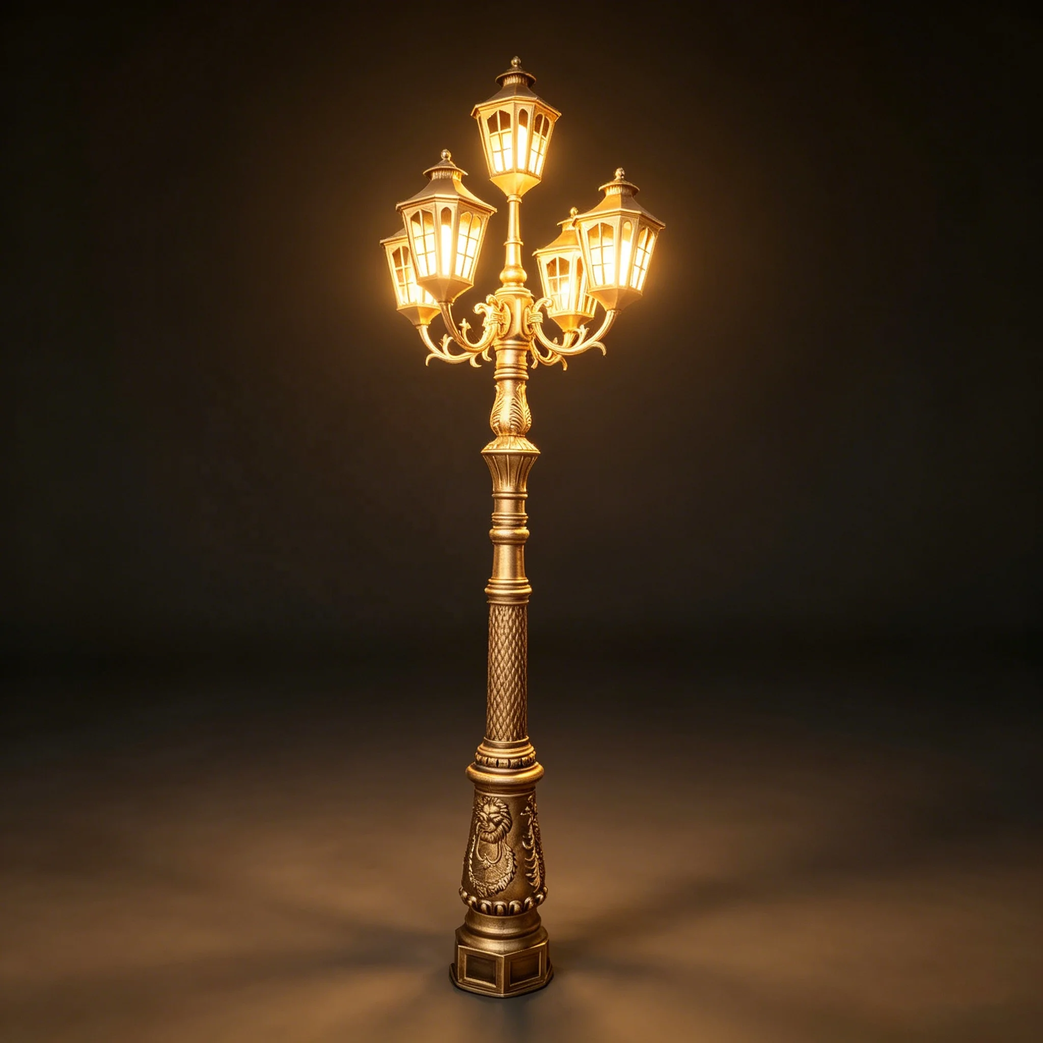 E27 European Classic IP65 Waterproof LED Warm White AC Outdoor Column Courtyard Landscape Lighting Electric Decorative Light