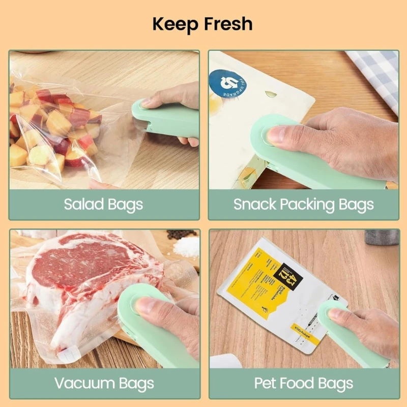 Автоматические пищевые магнитные герметики, Бытовая Вакуумная упаковочная машина, кухонные принадлежности, инструмент с низким потреблением