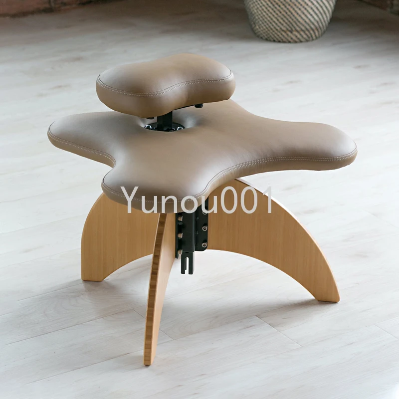 

Internet Celebrity Chair, Cross Legged Chair, No Sitting Position, Soul Meditation Chair, Suspended Wooden Leg, Yoga,