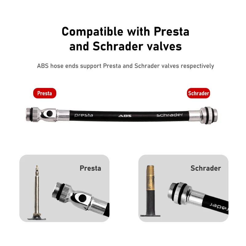 مضخة دراجة صغيرة مصنوعة من خليط معدني من LEZYNE - مضخة يدوية محمولة عالية الضغط لدراجات الطرق الجبلية، صمام بريستا شريدر