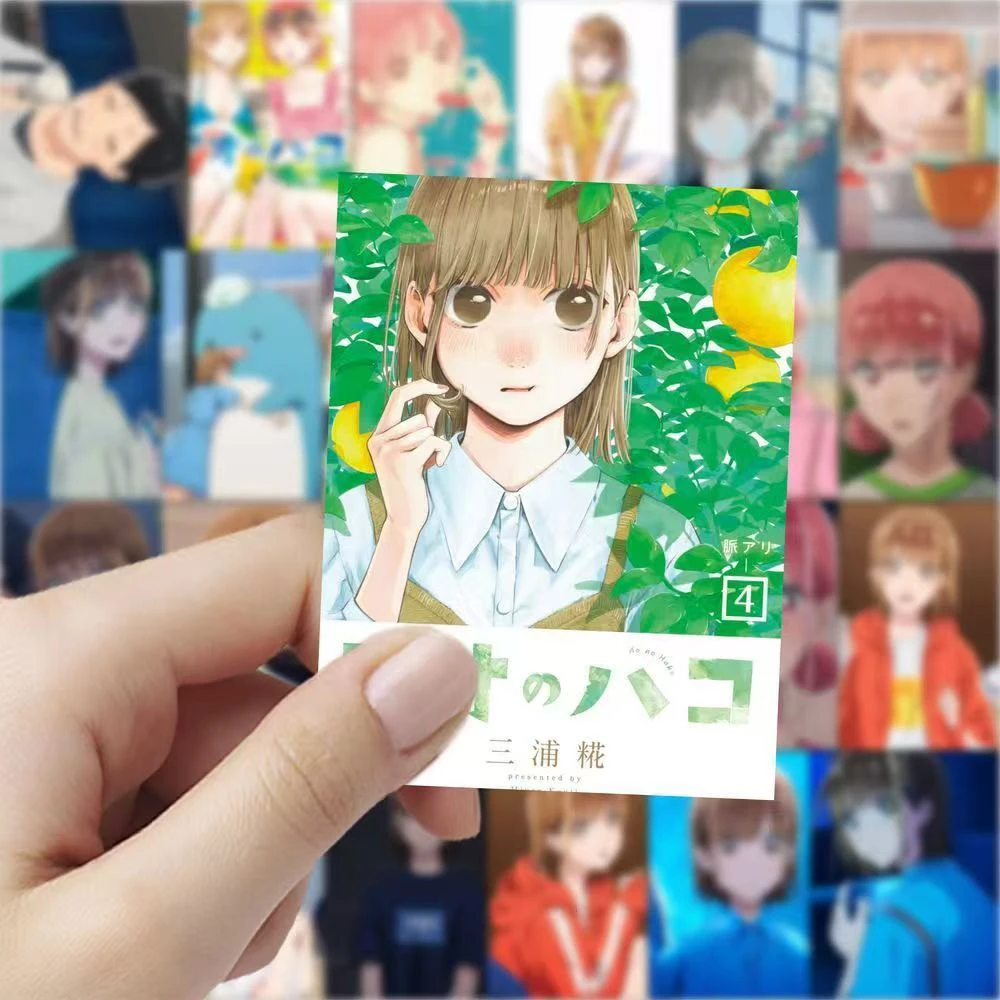 10/30/63pcs หญิง Chinatsu Kano Chouno Hina สติกเกอร์สีฟ้ากล่องสติกเกอร์การ์ตูนสุนทรียศาสตร์โน้ตบุ๊คแล็ปท็อป Ao ไม่มี Hako อะนิเมะ Decals