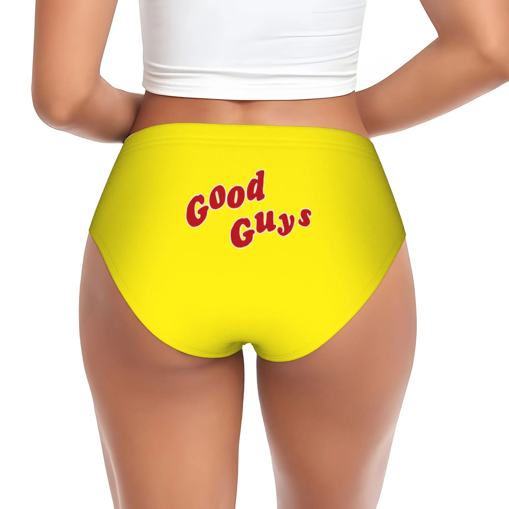Custom Child's Play Good Guys Briefs Underwear Women Comfortable Stretch  Panties