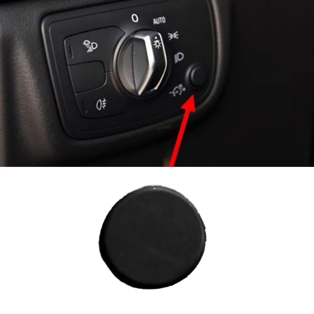 

1x Headlight Switch Brightness Adjustment Knob Cover For A6 For A6L For A7 Instrument Panel Brightness Buttons Knob Covers