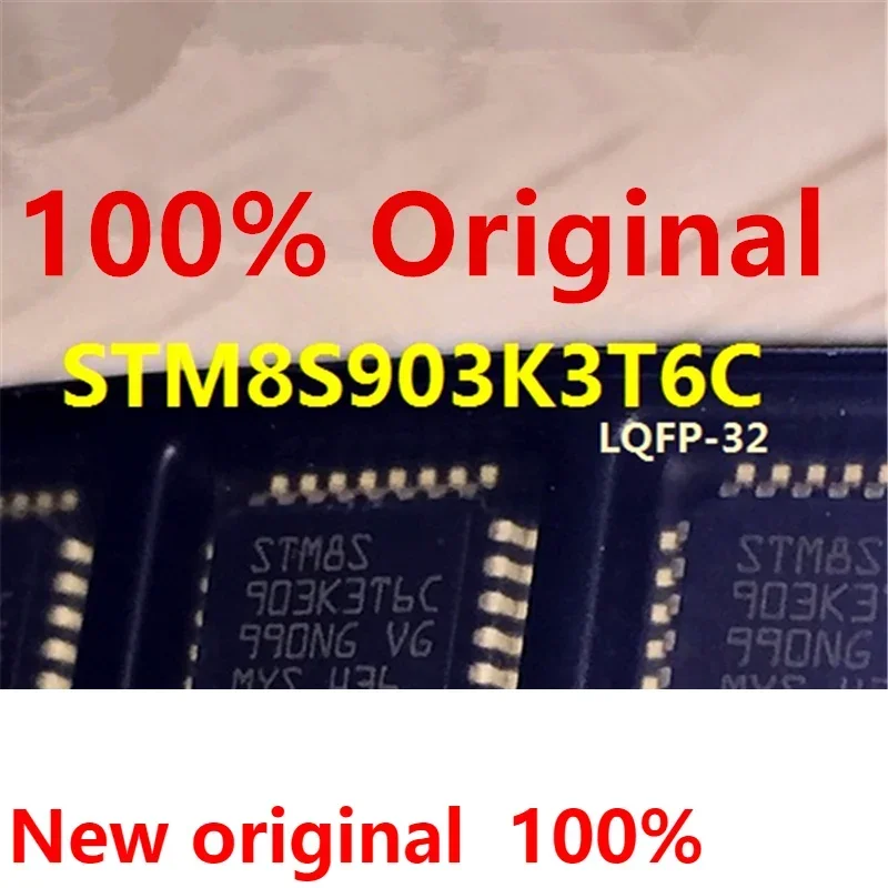 New and original STM8S903K3T6C LQFP32 STM8S903K3T6 New original patch LQFP-32 electric MCU 8-bit microcontroller chips K3T6