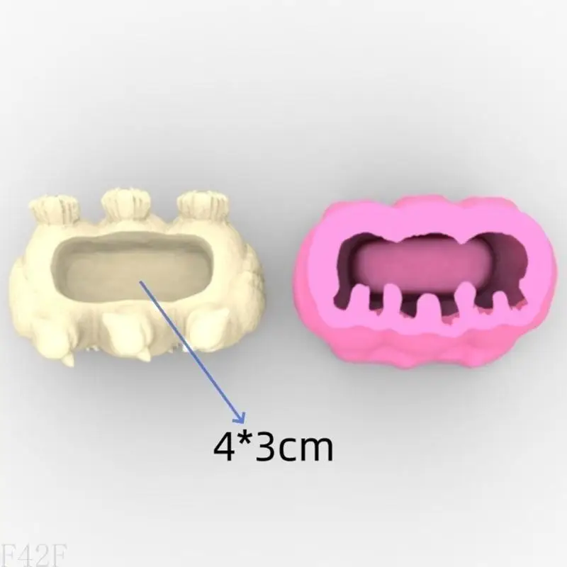 

AP29 Three Birds Shaped Silicone Mould Craft Supplies for Home Use Flower Pots Pen Holder Casting Mold for Home Decoration