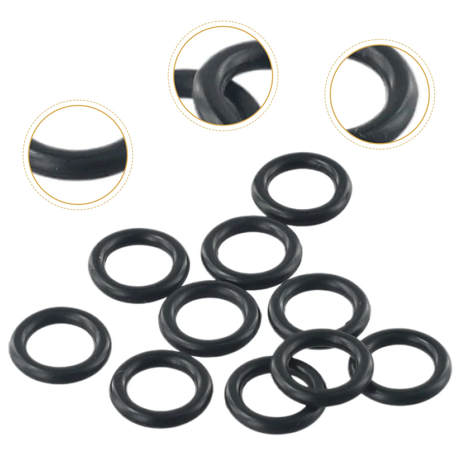 Durable High Quality Practical Outdoor Power Equipment 1/4 O-Rings Connector Seal Solid Easy To Install Exquisite
