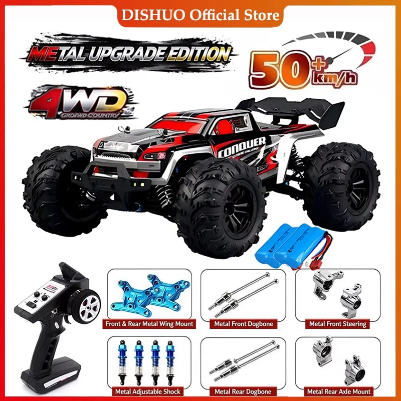 scy‑16102-scy-16103-buggy-camion-rc-4x4-sans-balais-voiture-telecommandee-tout-terrain-haute-vitesse-50-km-h-cadeau-de-course-de-drift-rapide-pour-les-passionnes
