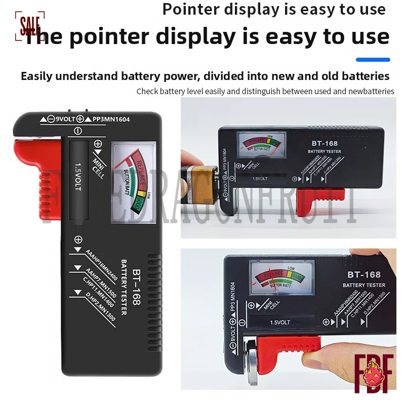 

Профессиональный органайзер для хранения батареек на 116 отделений с тестером и крышкой для батареек и компонентов всех размеров