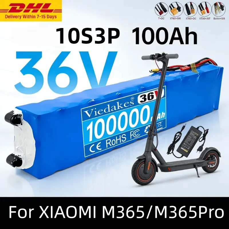 

10S3P 36V 100000mAh 36v Electric Scooter Battery Lithium Electric Scooter 500W Electric Scooter Battery 36v 10s3p Battery