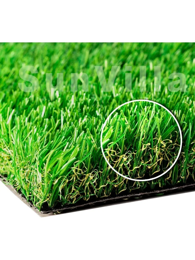 SV7'X13' Realistic Indoor/Outdoor Artificial Grass/Turf 7 FT X 13 FT (91 Square FT)