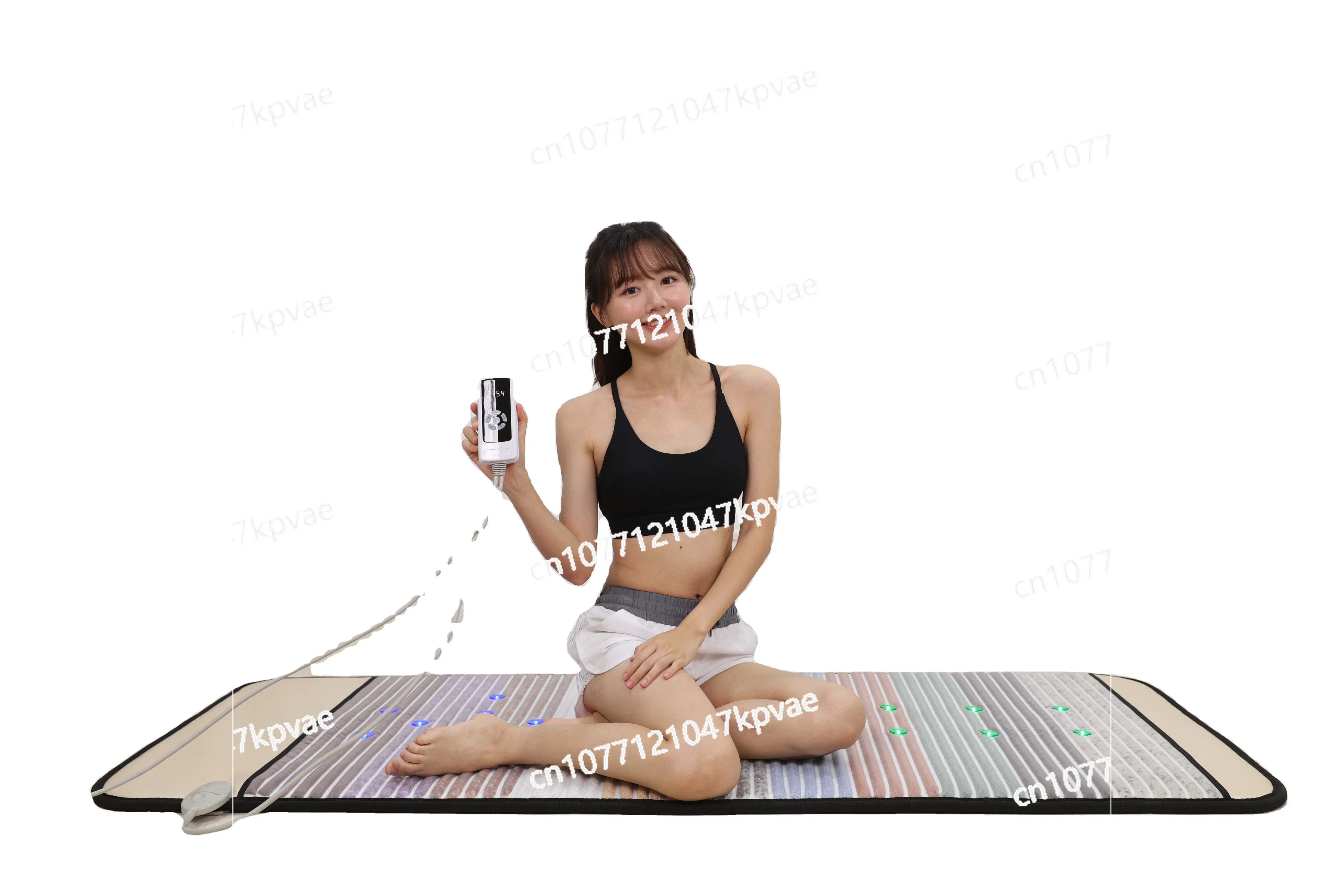 Amethyst Infrared Pemf Mat Pad Pemf Magnetic Therapy Mat Crystal Cushion for Detox Slimming