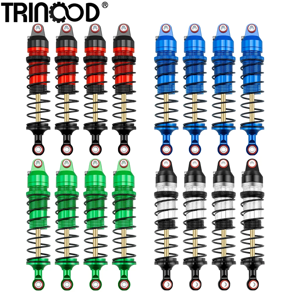 

TRINOOD 4 шт. амортизатор из алюминиевого сплава для 1/16 T-raxxas Mini Maxx, детали для обновления радиоуправляемого автомобиля