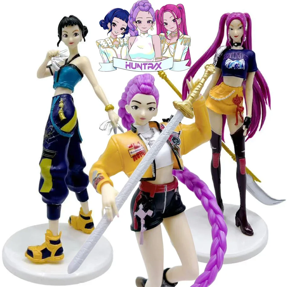 Новинка 2025 года, аниме Kpop, демон, экшн-фигурка, модель игрушки, 20 см, охотники на демонов, руми, коллекция орнаментов, фигурки, модель игрушки для детей