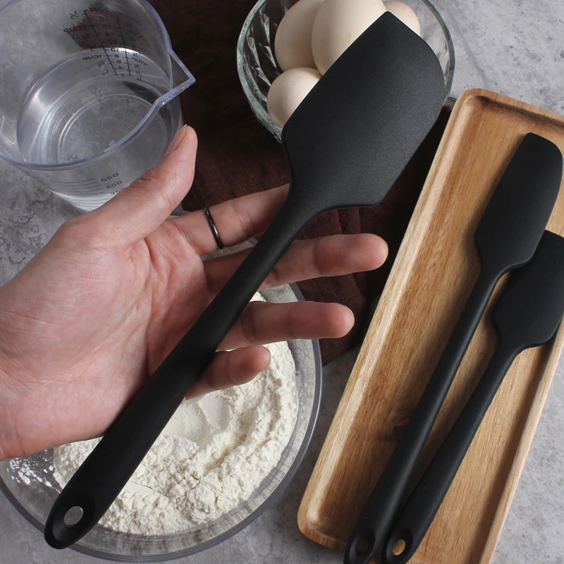 Kitchen Pastry Blender Silicone Cream Baking Spatula Non Stick Chocolate Butter Mixer Heat-Resistant Barbecue Cooking Oil Brush