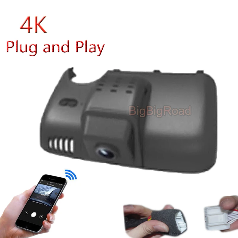 For Buick Century 2022 2023 Lacrosse 2016 2017 2018 4K Plug And Play Car Video Recorder Wifi DVR Dash Cam Camera FHD 2160P