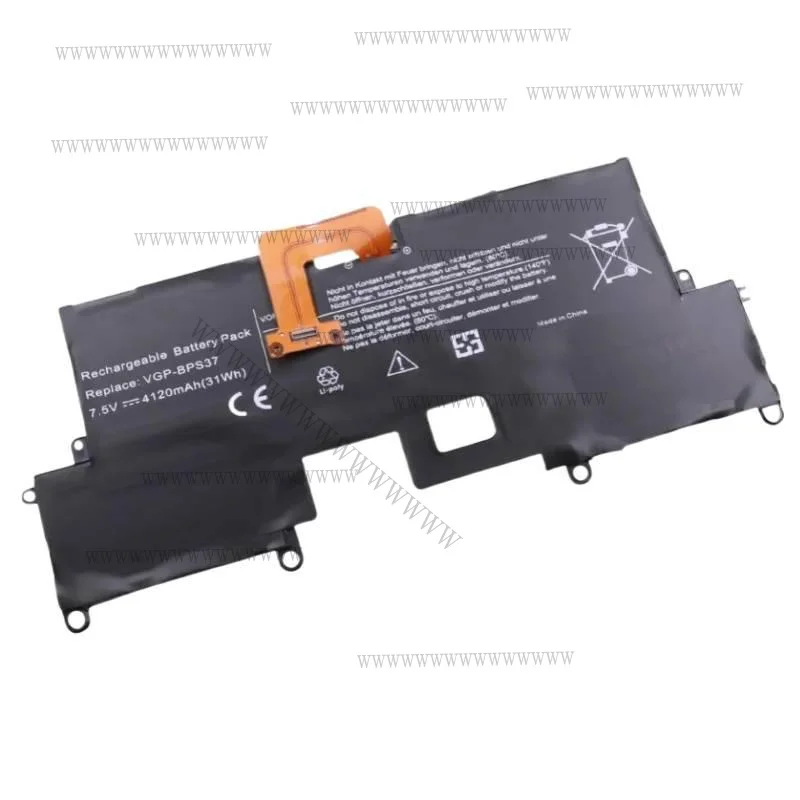 Hd 7.5v 31wh nova bateria do portátil VGP-BPS37 para sony vaio pro 11 svp1121 svp11214cxb svp11227scb svp11216cw svp