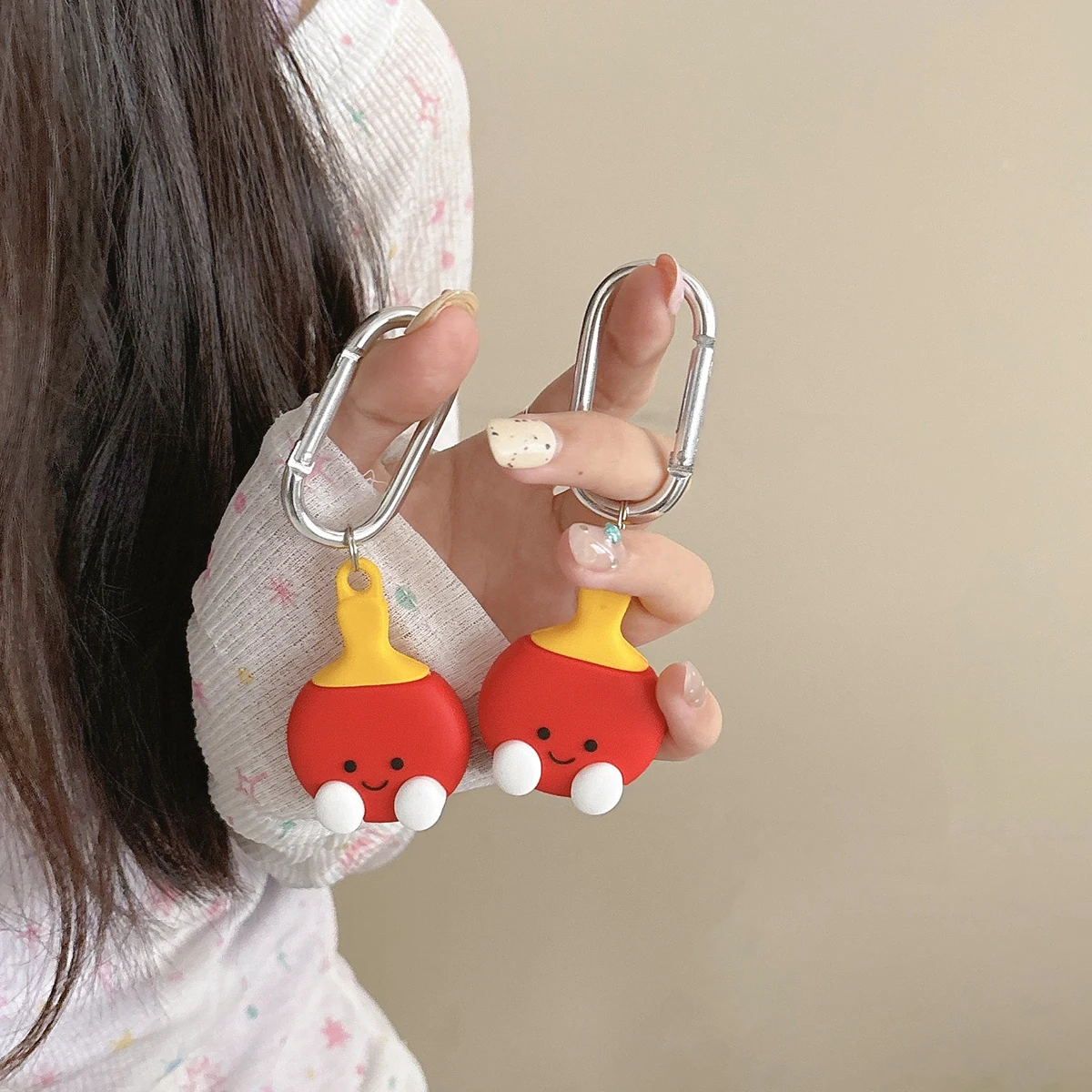 เคสซิลิโคนป้องกันการสูญหายลายการ์ตูนสำหรับ airtags น่ารักแบบเกาหลี