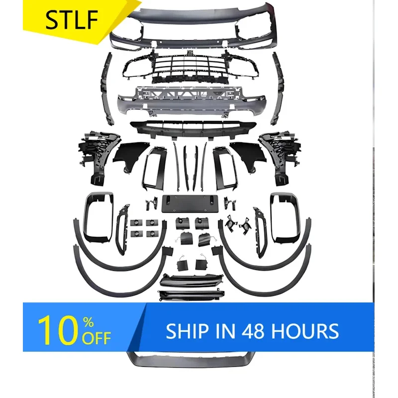 

Deren High QualityUpgrade For Cayenne Turbo 2018-2023 Models New Front And Rear Bumpers