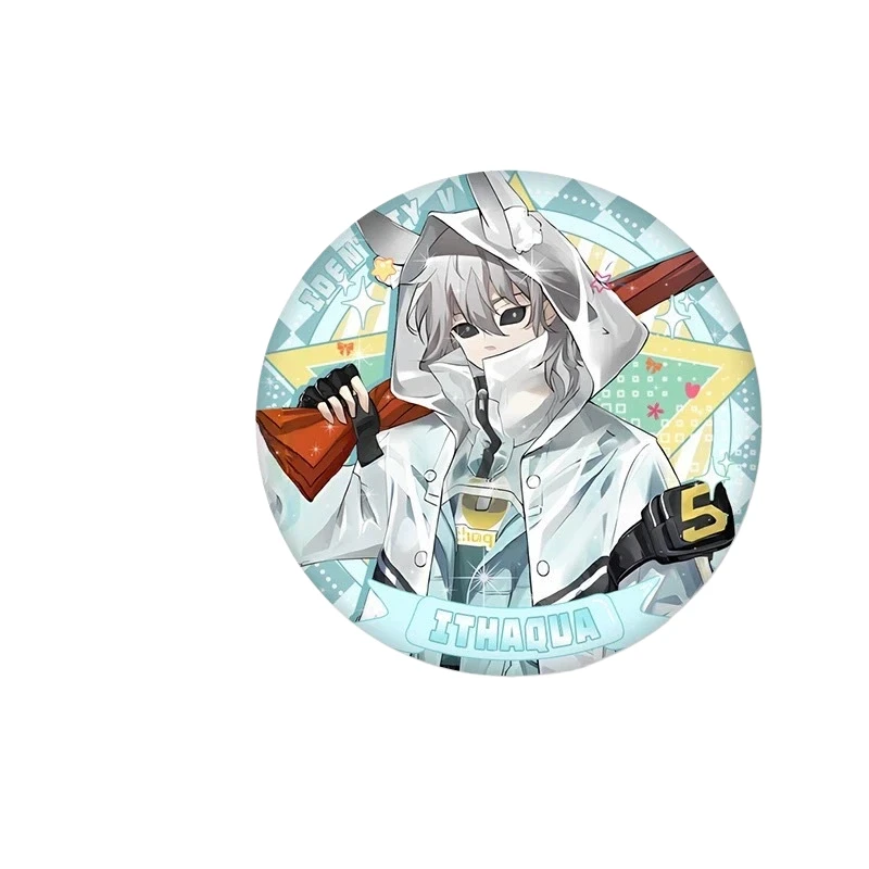 Game Identity Ⅴ Figure Andrew Kreiss Anne Lester Metal Badges Ithaqua Backpack Ornament Pins Cute Brooch Anime Peripherals Toy G