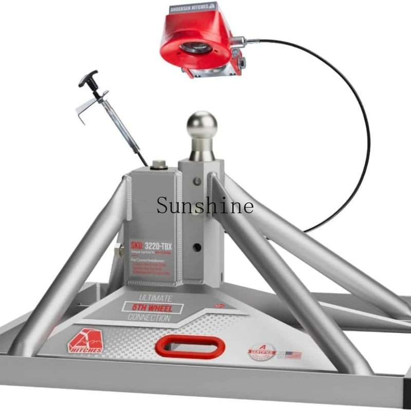 

Wheel 5 connects 13-inch high base, 22 lb GTWR, 4.4 lb tongue weight 3220-TBX