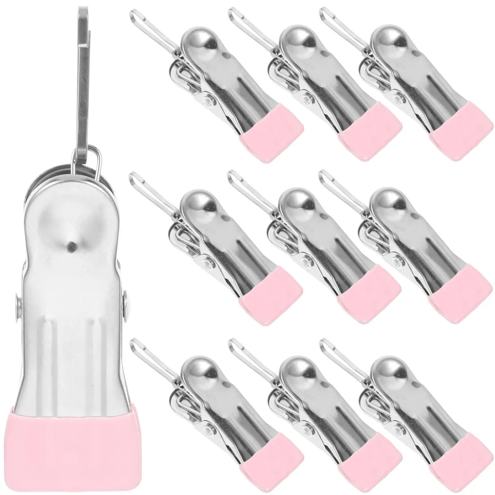 

20 Pcs Clip Hangers for Trousers Non-slip Clothespin Hook Small Sweater Clips Color Pins