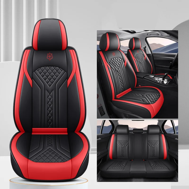 Auto-Sitzbezüge Komplettset aus Nappaleder Universell Passend für BMW G21, Lexus NX350h, Mini Cooper F66, Nissan Rogue T33 Auto-Zubehör – Detail 10