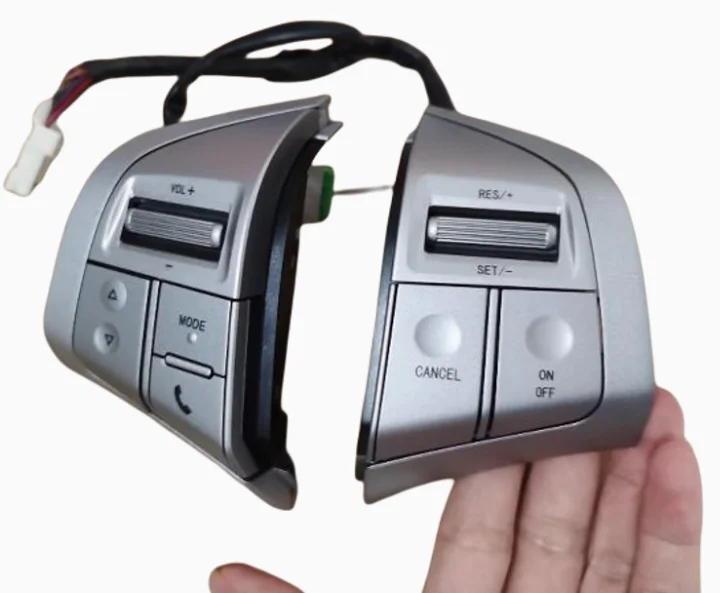 

one pair for Isuzu MUX Steering Wheel Switch Button Audio Cruise Multifunction Button