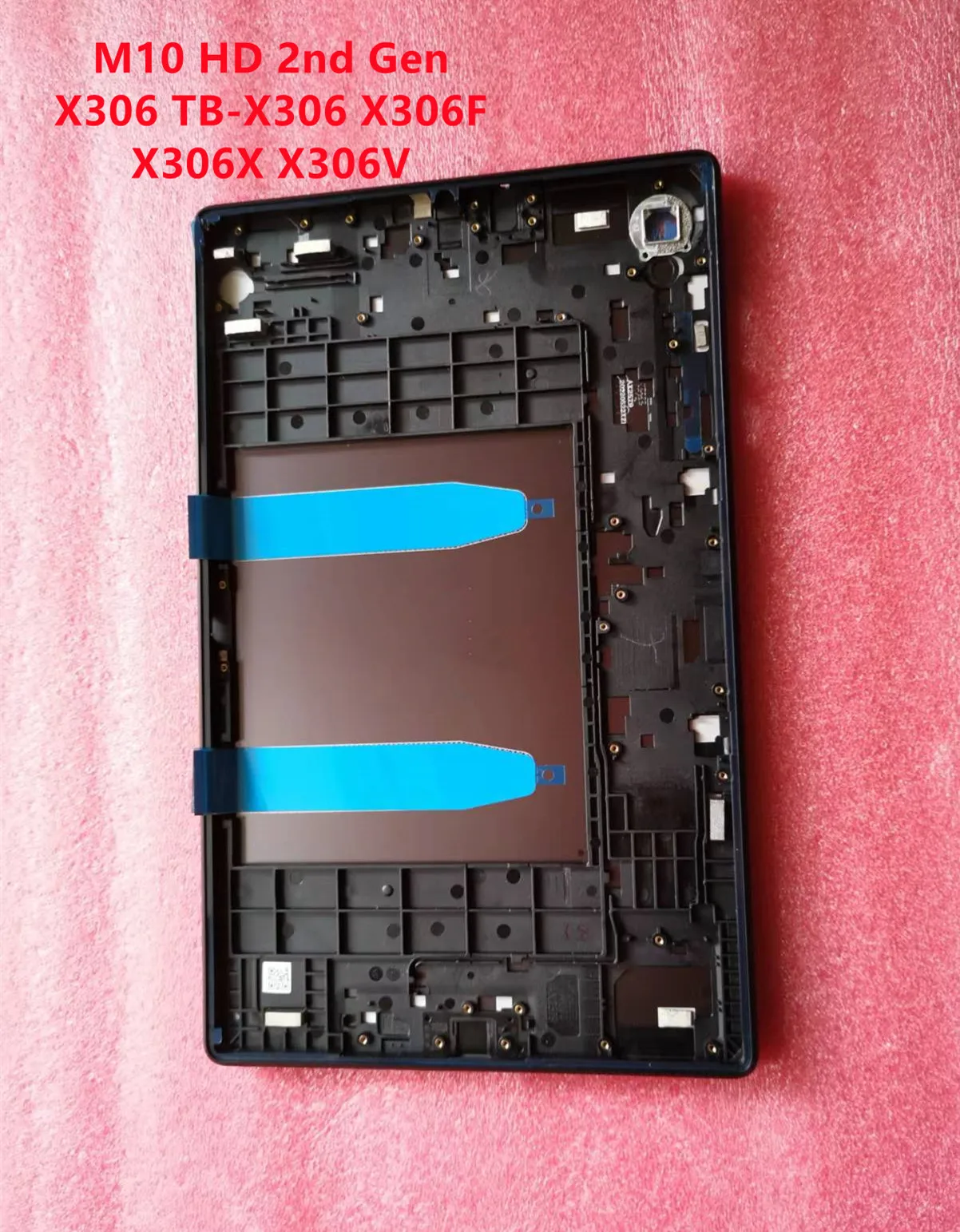 Original For Lenovo Tab M10 HD 2nd Gen TB-X306 X306 X306F X306X X306V Battery Back Cover Housing Door Rear Case Lid Shell Tested