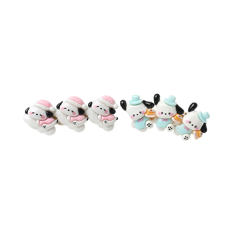 Pochacco-Pince à Cheveux de Dessin Animé Kawaii, Accessoire Latéral pour Fille et Femme