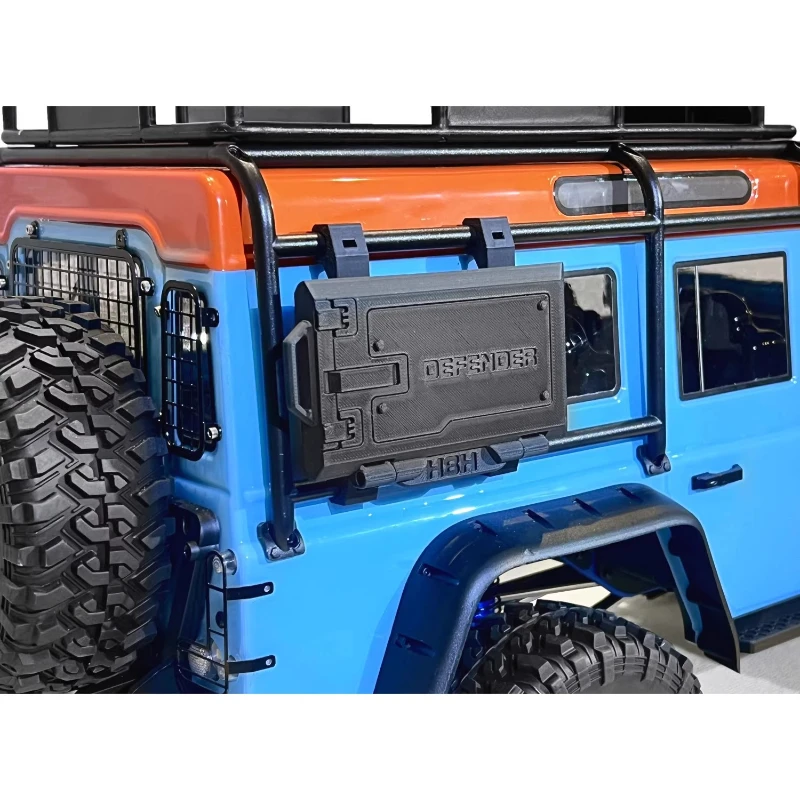 محاكاة نافذة جانبية طاولة قابلة للطي 1/8 RC الزاحف سيارة H8H المدافع الملحقات #3