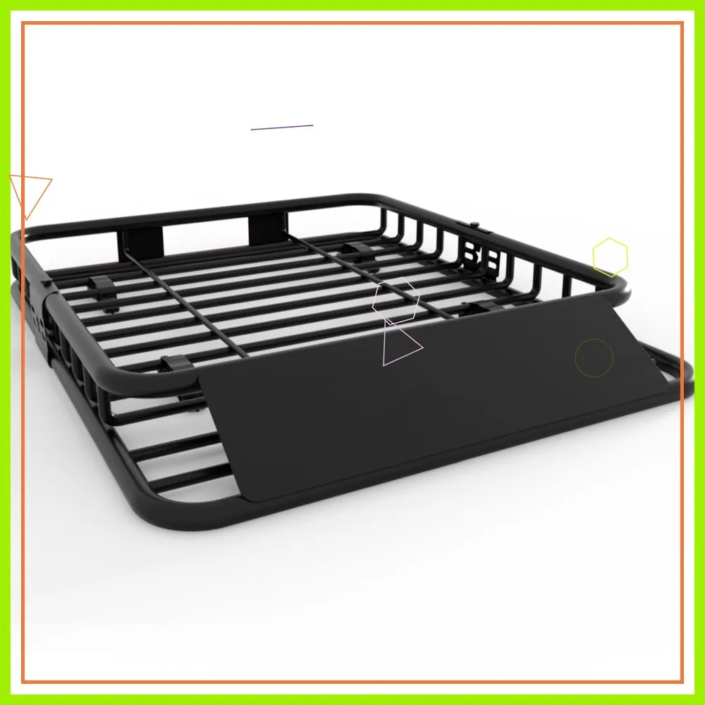 

Universal Roof Rack Carrier Basket, 200 LBS Capacity Cargo Rack for SUVs, Trucks, Vehicles