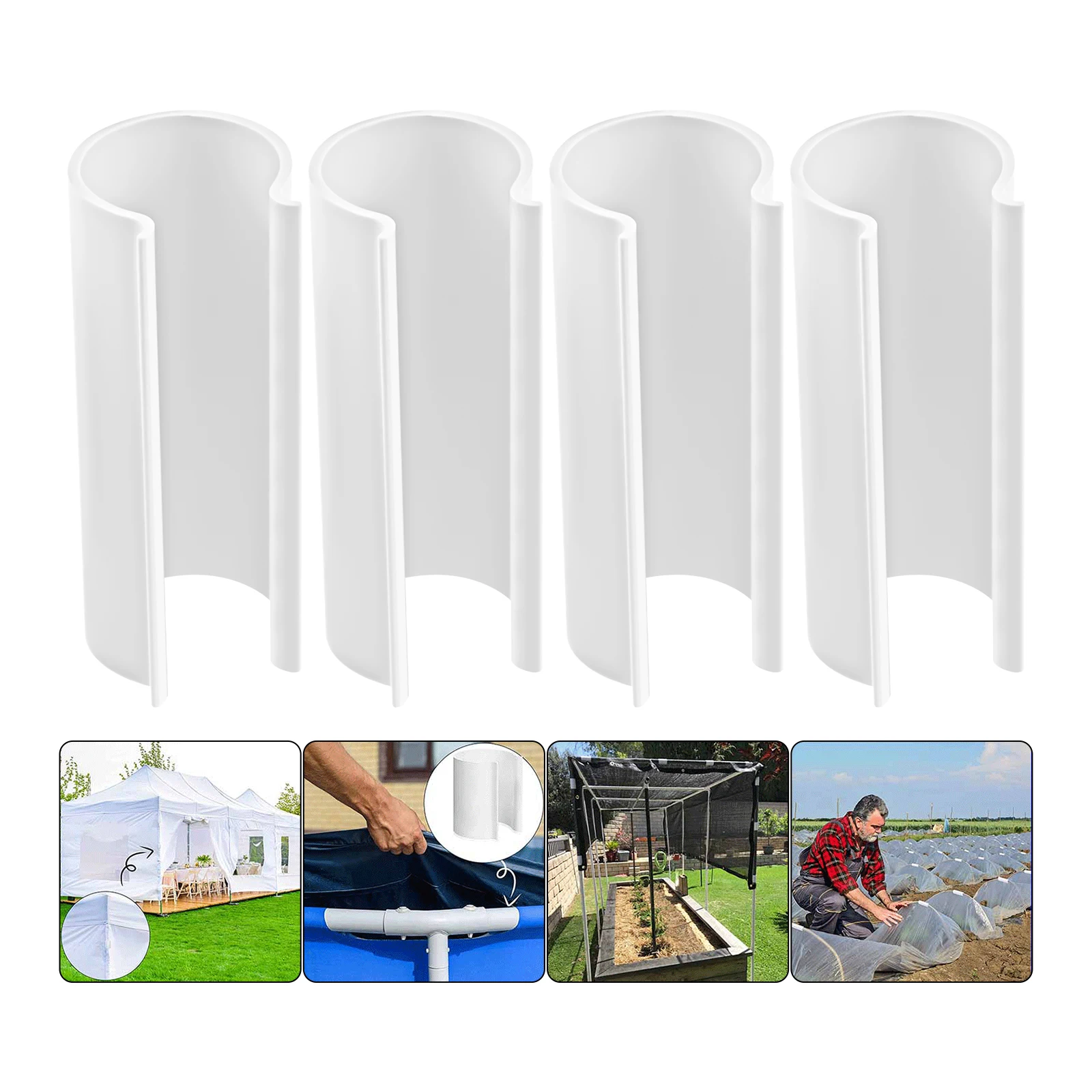 64Pcs Snap Clamp 3/4