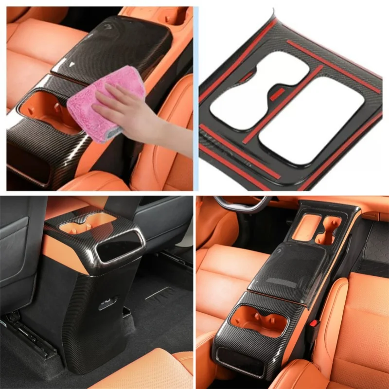 LHD For Leapmotor C16 2024 2025 Interior Mouldings Transmission Shift Stalls Gear Frame Cover Center Control Gear Box Trim