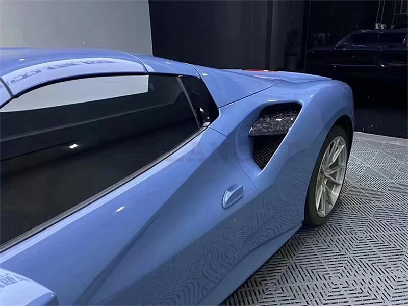 Novit Style Side Vent forFerrari 488 GTB Spider Dry Carbon Fiber Body Kit