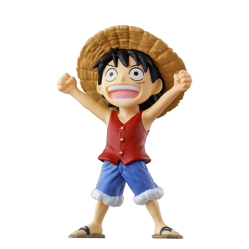 Bandai Genuine One Piece Gashapon Toys Devil Nut The 20th Naval Battle Anime Figures Shanks Luffy Garp Model Decoration Gifts