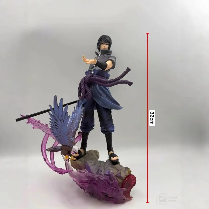 Figurka anime Naruto 35 cm, figurka akcji Naruto Kakashi, kawaii figurka kombinowana Sasuke Itachi, dekoracja, kolekcja, model zabawka