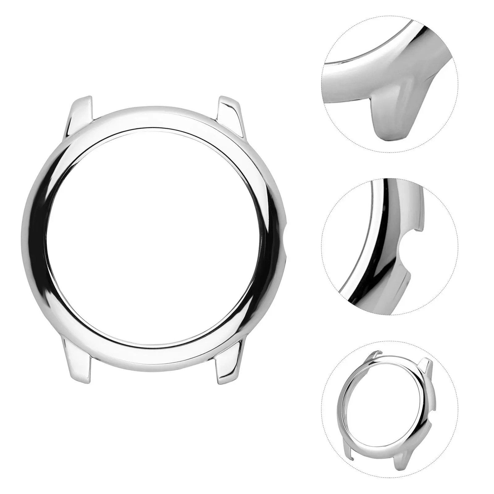 Funda protectora de Metal para reloj, cubierta ligera y resistente al desgaste, Compatible con reloj inteligente Haylou Solar Ls05, 1 unidad