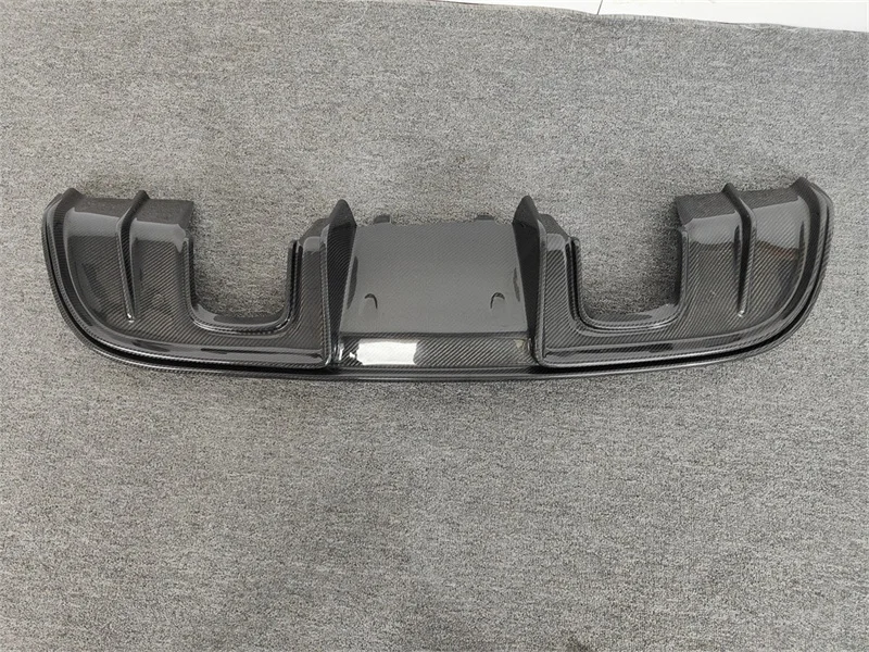 High quality semi carbon fiber GT4RS style rear diffuser body kit for Cayman 718 Boxster