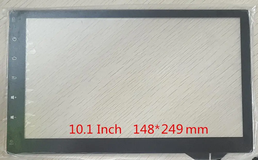 10.1 Inch touch screen P/N HST 130T32 R20385Q 400-COF00-01400D Car GPS navigation touch screen replacement spare parts