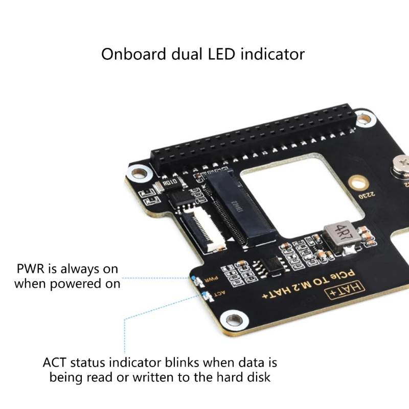 Scheda adattatori estensione superiore M.2 2280 PCIe per NVMe per 5